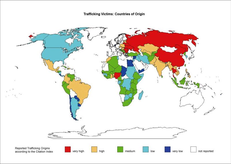 Maps Sex Trafficking In The U S